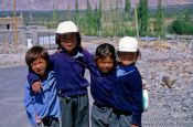 Travel photography:Kids in Diskit, India