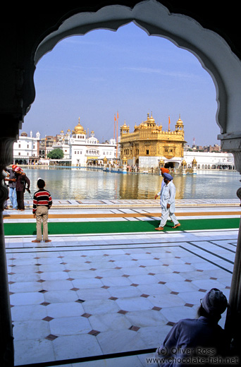 The Golden Temple in Amritsar