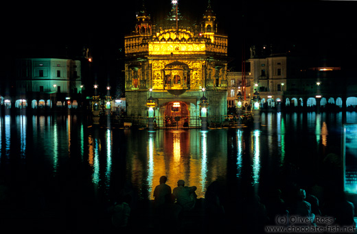 The Golden Temple in Amritsar