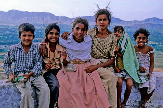 Kids in Pushkar