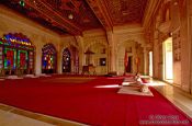 Travel photography:Room inside Jodhpur Castle, India