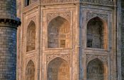 Travel photography:Taj Mahal facade detail, India