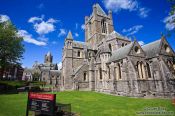Travel photography:Christ Church Cathedral in Dublin, Ireland