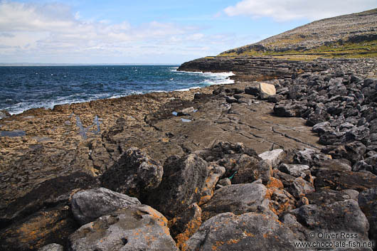 The rocky Clare coastline 