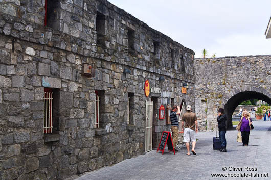 The Spanish Arch in Galway´s old city 