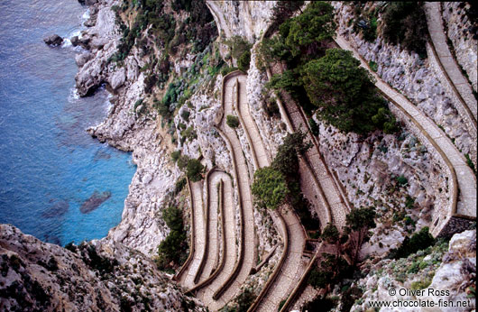 Walkway on Capri