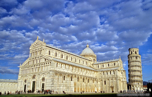 The Duomo (Cathedral) and Leaning Tower in Pisa