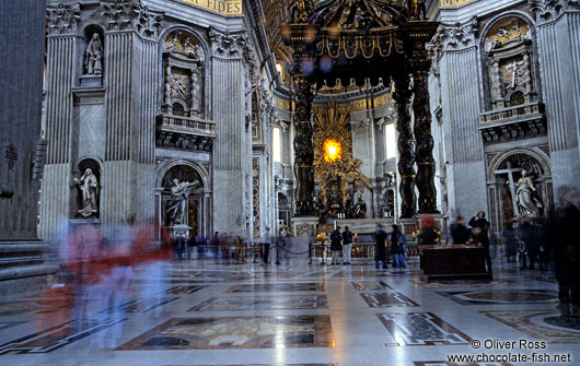 Inside St. Peters Cathedral