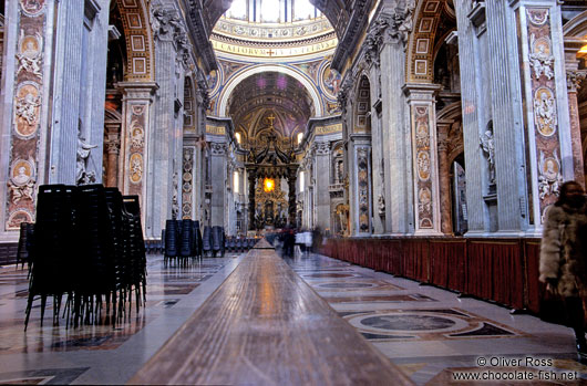 Inside St. Peters Cathedral