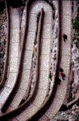 Travel photography:Walkway on Capri, Italy