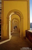 Travel photography:Walkway along the river in Florence, Italy