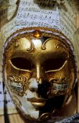 Travel photography:Venice carnival mask, Italy