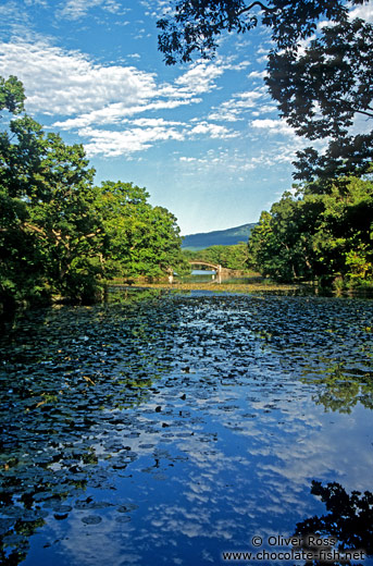 Lake Onuma in Onuma Quasi Ntl Park on Hokkaido