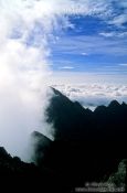 Travel photography:Cloud formations in the Japanese Alps, Japan