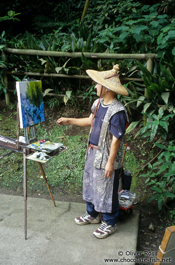 Painter in Kamakura