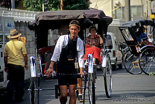 Rickshaw in Tokyo