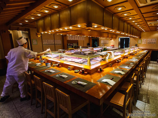 Tokyo sushi restaurant