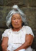 Travel photography:Woman near Tokyo´s Senso-ji temple in Asakusa, Japan