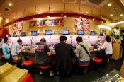 Travel photography:Tokyo sushi restaurant, Japan