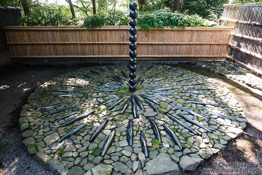 Sculpture at Kyoto`s Honenin Temple