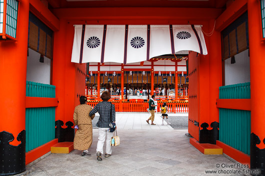 Kyoto`s Inari shrine