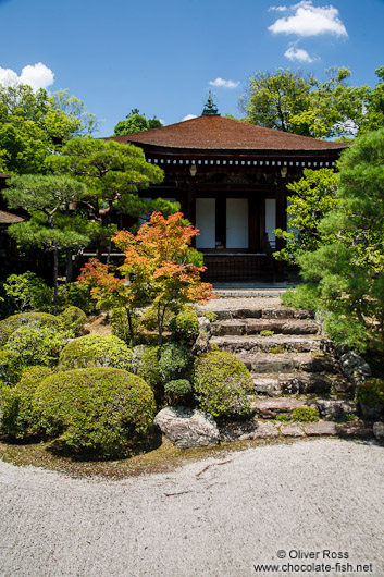 Rock garden at Kyoto´s Ninnaji temple