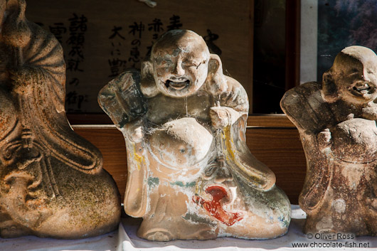 Sculptures at Kyoto´s Otoyo shrine