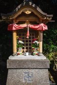 Travel photography:Roadside shrine in Kyoto, Japan