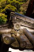 Travel photography:Roof detail at Kyoto´s Nanzenji Temple, Japan