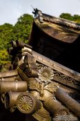 Travel photography:Roof detail at Kyoto´s Nanzenji Temple, Japan