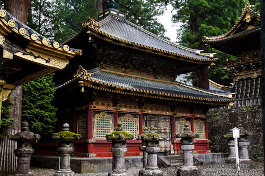 The Kyozo, a storehouse for sutras at the Nikko Unesco World Heritage site