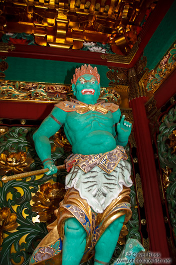 Guardian at the Nikko Unesco World Heritage site