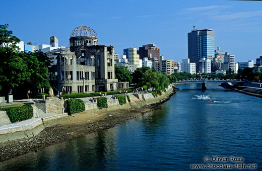 The Atomic Bomb Dome in Hiroshima