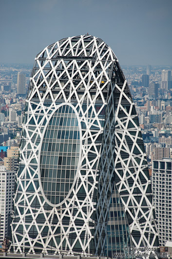 Modern high rise in Tokyo´s Shinjuku district