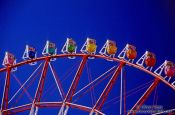 Travel photography:Gondolas of the Tokyo Ferris Wheel, Japan
