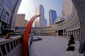 Travel photography:Area near the Metropolitan Government Building in Tokyo`s Shinjuku district, Japan