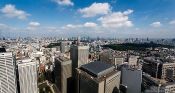 Travel photography:View from the Tokyo Metropolitan Government Building in Shinjuku, Japan