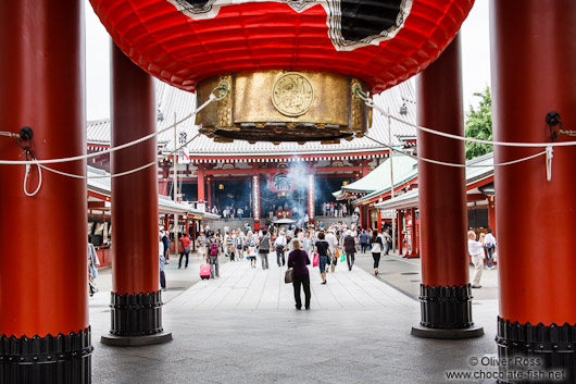 The Senso-ji temple in Tokyo´s Asakusa district