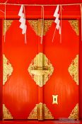 Travel photography:Tokyo shrine doors, Japan