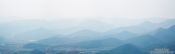 Travel photography:Gyeongju Namsan mountain panorama, South Korea