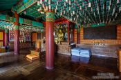 Travel photography:Temple at Seokguram Grotto, South Korea