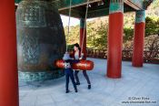 Travel photography:Giant bell at Seokguram Grotto, South Korea