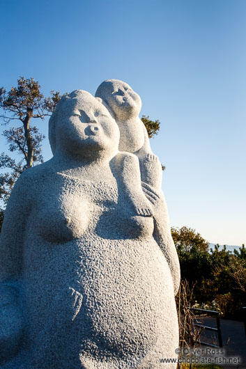 Sculpture on Camellia Island