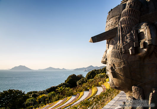 Sculpture on Camellia Island