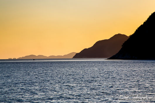 Sunset over Jangsado Sea Park