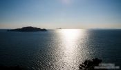 Travel photography:View from Camellia Island onto Jangsado Sea Park, South Korea