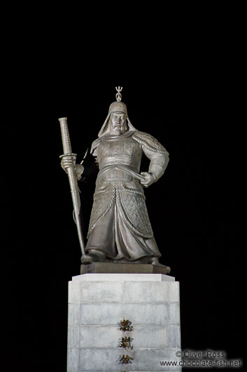 Monument of Admiral Yi Sunchin in Seoul