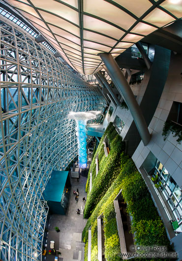 Green Wall inside the Seoul City Hall