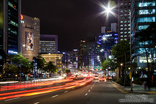 Seoul by night