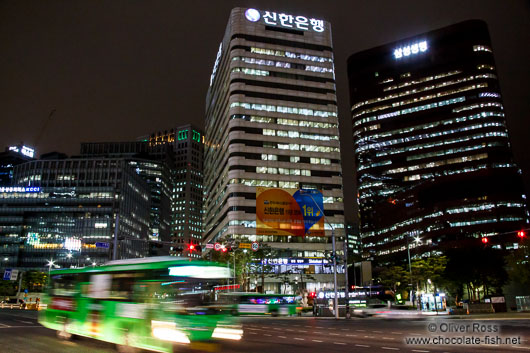 Seoul by night